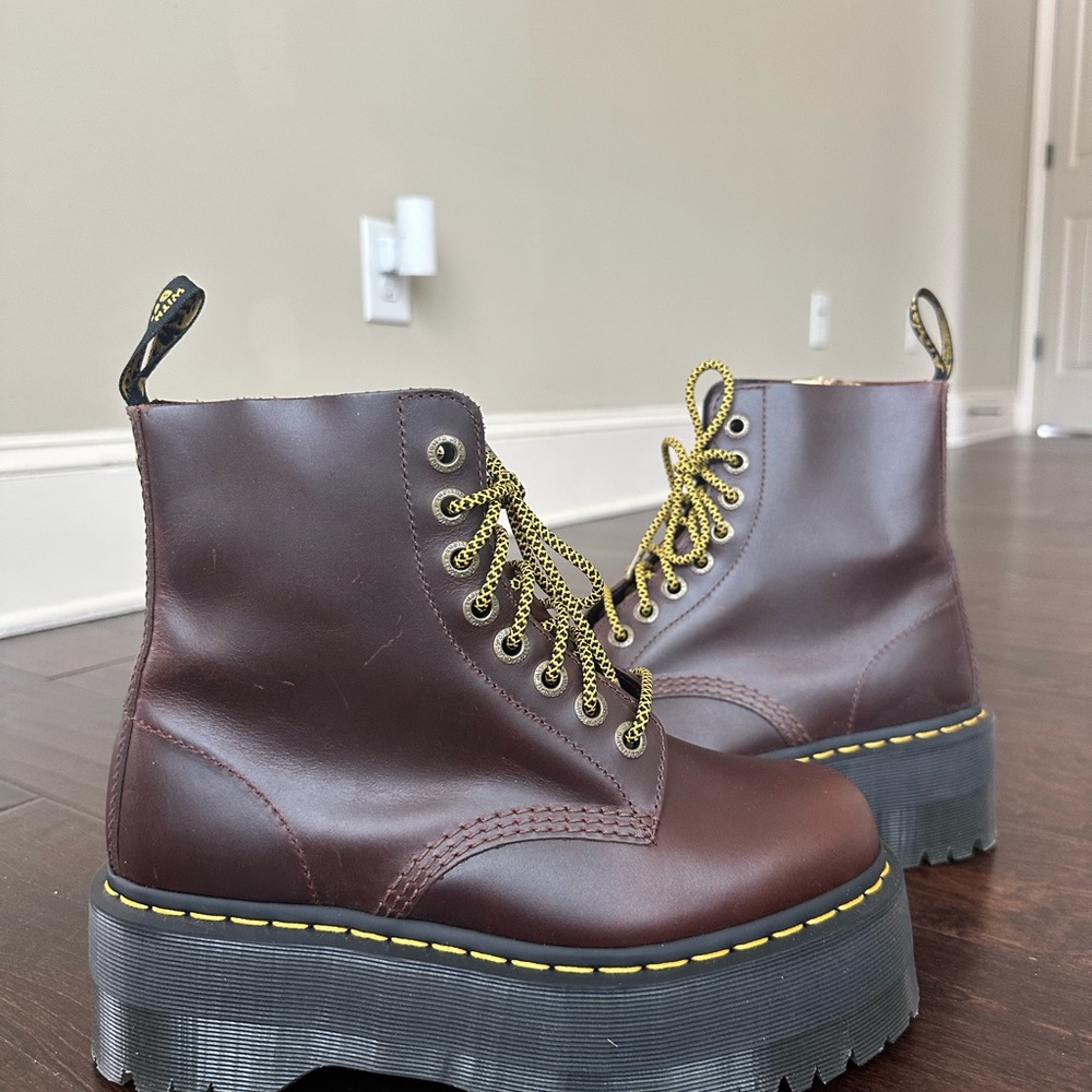 Dr Martens Pascal Max Dark Brown Size 8 - Picture 2 of 7